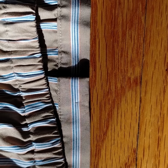 Theory 'Shirred Yoke BD Multi Ribbon Striped' Shirt button down Cotton PSm nwt - Picture 9 of 11